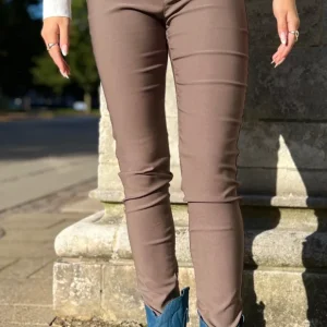 Shantal stretch buks morel