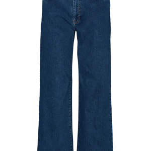 Enya Mid Blue Jeans - Mid Blue - Basic Apparel
