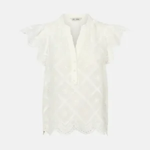 RDFCressida Blouse - White - Rue de Femme