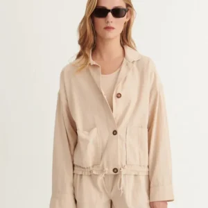Beate Jacket - Smokey Grey - Basic Apparel