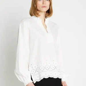 RDFGaladia Blouse - Off White - Rue de Femme