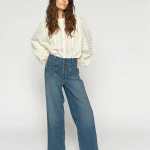 MMColette Remi Jeans - Mid Blue - Ankle - Mos Mosh
